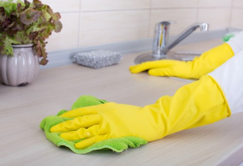 Different rug materials prepared for safe cleaning treatment