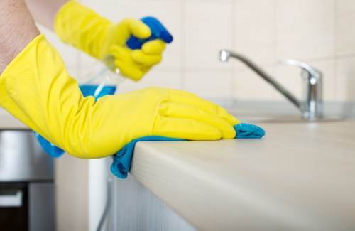 Preparing a home for move in cleaning before furniture arrives