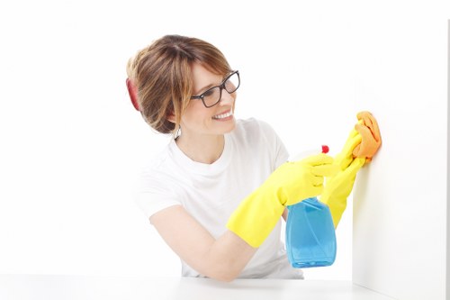 Tools used for streak-free window cleaning