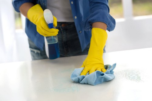 Seasonal cleaning in a Fulham property before an important event